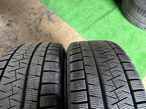 【 X3にて使用】ピレリ アイスアシンメトリコ スタッドレス　245/50R18ランフラット BMW X3にて使用】ピレリ アイスアシンメトリコ スタッドレス 245/50R18