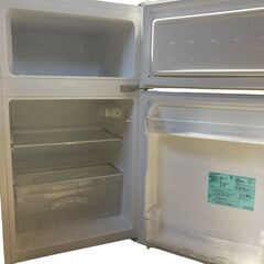 ノンフロン冷凍冷蔵庫 Haier ハイアール 2ドア BR-85A  2020年製 白★S3509Aの画像