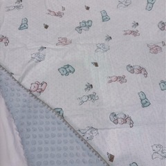 ⭐︎新品未使用⭐︎リバーシブルブランケット動物柄の画像