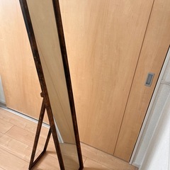 ニトリスタンドミラー　全身鏡の画像