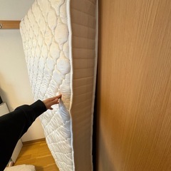 コイルマットレス　シングル　差し上げます。の画像
