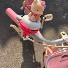 キティ　自転車　18インチ
の画像