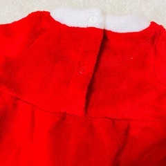 【新品】サンタ クリスマス コスプレ ベビー 90 女の子の画像