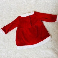 【新品】サンタ クリスマス コスプレ ベビー 90 女の子の画像