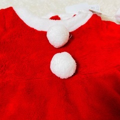 【新品】サンタ クリスマス コスプレ ベビー 90 女の子の画像