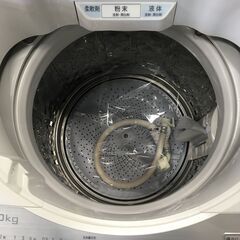 ★リユースのサカイ横浜南店★YM1689 SHARP 洗濯機 ES-GV8C-S 8㎏ 19年製 動作確認／クリーニング済みの画像