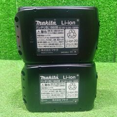 マキタ(makita) BL1860B リチウムイオンバッテリー 18V/6.0Ah 2個セット【船橋馬込店】【店頭取引限定】【未使用】管理番号：ITXGLOI2VHWOの画像