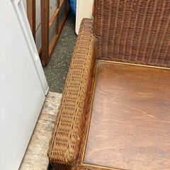 2人掛けソファ ラタン アジア家具 リゾート家具 Nissen HARIYONOの画像