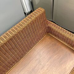 2人掛けソファ ラタン アジア家具 リゾート家具 Nissen HARIYONOの画像