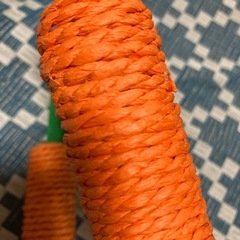 猫ちゃん用　人参🥕オモチャの画像