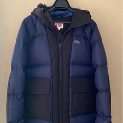 LACOSTE  L！VEのダウンジャケット Sサイズの画像