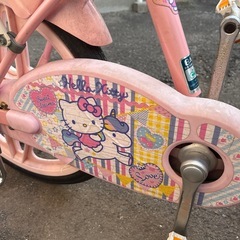 キティ　自転車　18インチ
の画像