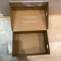 靴の箱の画像