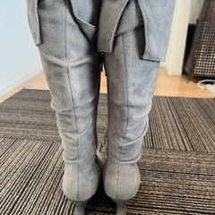 😊ピーチスキンロンクブーツ😊お引き取りの早い方優先とさせて頂きます🙇‍♀️の画像