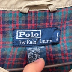 訳あり　polo ralphlauren ポロラルフローレン　ジャケットM の画像