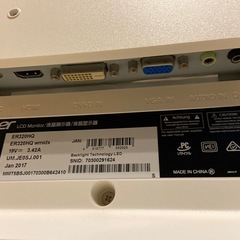 【ジャンク】液晶モニター 32インチ acer ER320HQの画像