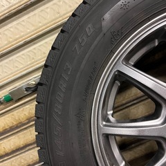 スタッドレスタイヤ　軽自動車　145/80r13の画像