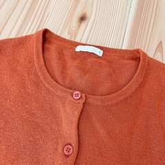 ジーユー　ニットカーディガンの画像