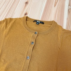 ユニクロ　ニットカーディガンの画像