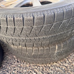 スタッドレスタイヤホイル付き155/65R14サイズの画像