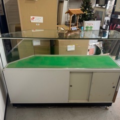 ディスプレイショーケース　高さ110×幅150×奥行き43㎝　1208-01の画像