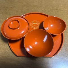 お食い初め食器（男の子用）の画像