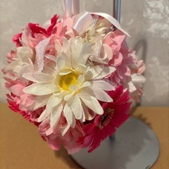 造花飾り　吊り下げタイプの画像