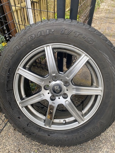 YOKOHAMA GEOLANDAR I/T-S 225/65R17 スタッドレスタイヤ＋ホイール4本セット