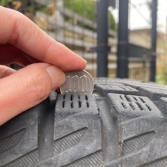 YOKOHAMA GEOLANDAR I/T-S 225/65R17 スタッドレスタイヤ＋ホイール4本セットの画像