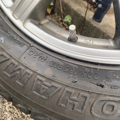 YOKOHAMA GEOLANDAR I/T-S 225/65R17 スタッドレスタイヤ＋ホイール4本セットの画像