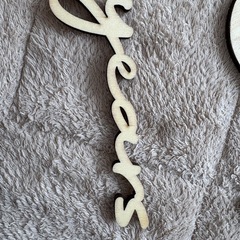 木製マンスリーバナーの画像