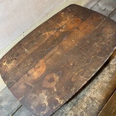 【1000円CP中！】アンティーク折りたたみ座卓の画像