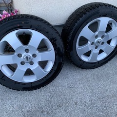 日産セレナ　スタッドレスタイヤ＋c25純正アルミホイールセットの画像