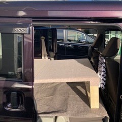 【引取り限定】エブリイ専用　ベッドキット　車中泊キャンプ　ＤＡ１７　ターボ4WDで使用の画像