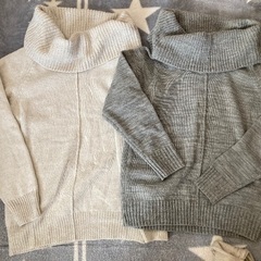 NATURAL BEAUTY BASIC タートルセーター　M 3点・チュニック2点の画像