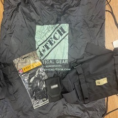 H　J-TECH タクティカルバックパックとギア類　5点の画像