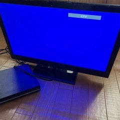 テレビ&DVDプレイヤーの画像