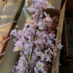 桜の木 造花の画像