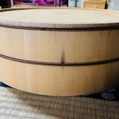 【12/16まで期間限定】飯台 寿司桶 餅作り 餅つき48センチ 約2升まで用の画像