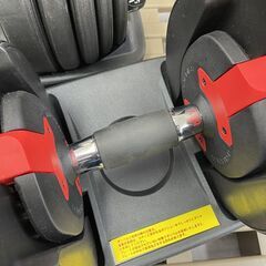 TOPFILM ダンベル 可変式 可変式ダンベル 2.5kg-24kg BLACK×RED 筋トレ トレーニング 店頭引き渡し歓迎 札幌市手稲区の画像