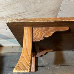 【1000円CP中！】アンティーク無垢材の座卓の画像