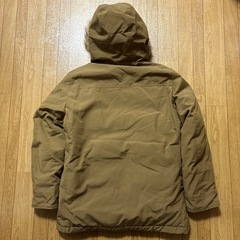 ブラウン　ユニクロ ノンキルトダウンジャケット XL UNIQLOの画像