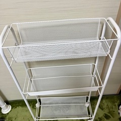 メッシュカート　隙間収納の画像