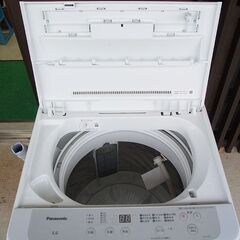 パナソニック　全自動洗濯機　NA-F5B1　2022年の画像