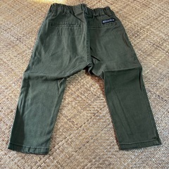 BREEZE ブリーズ キッズパンツ 90 カーキ 長ズボンの画像