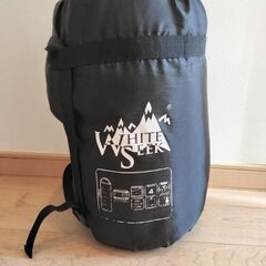 寝袋シュラフ【White Seek】-7℃ 封筒型の画像