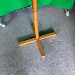 木製 ポールハンガーの画像