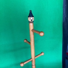 木製 ポールハンガーの画像