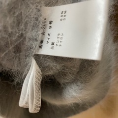 bouchon ヤマダヤ　シャギーニットの画像