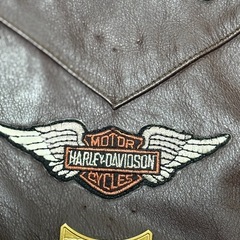 レザーベストの画像